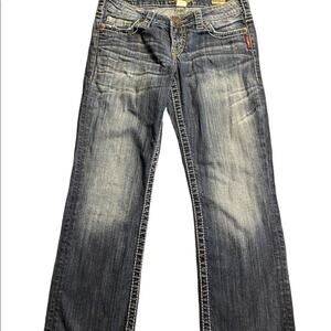 Silver Jeans Santorini Capri Jeans Womens Size 29